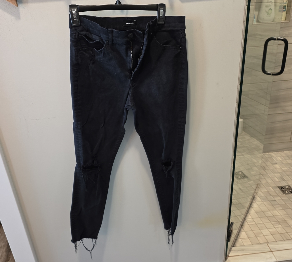 Express Dark Wash Denim Jeans